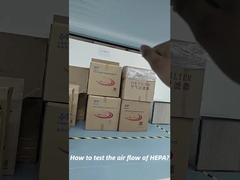 Panel HEPA Hava Filtresi H13 Sınıfı Aktif Karbon Medyası ile OEM