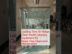 Öncü Zaman 10-14 gün Temizlik kabinleri Gürültüsüz Temiz Oda Bakımı için Temizlik Ekipmanı