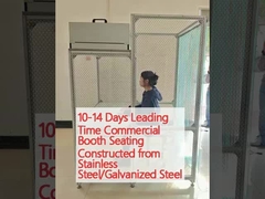 10-14 Gün Öndeleme Zamanı Paslanmaz çelik / galvanizli çelikten yapılmış ticari stand koltukları