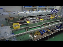 HEPA filtre ve sistem kontrolü ile paslanmaz çelik FFU fan filtre ünitesi