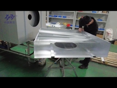 Endüstriyel 4x4 FFU Fan Filtre Birimi Laminer Hava Akışı Kaputu Kabine H14 Temiz Oda için Grup Kontrolü