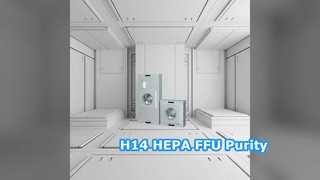 H14 HEPA FFU Temiz Hava Çözümü