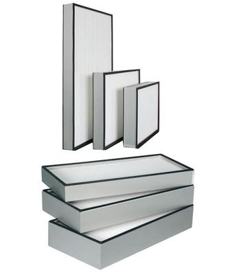 Verimlilik %99.99 Temiz Oda Hava Temizleyicisi HEPA Filtre 1170*570*69mm İç Liner Şerit EVA/EPDM