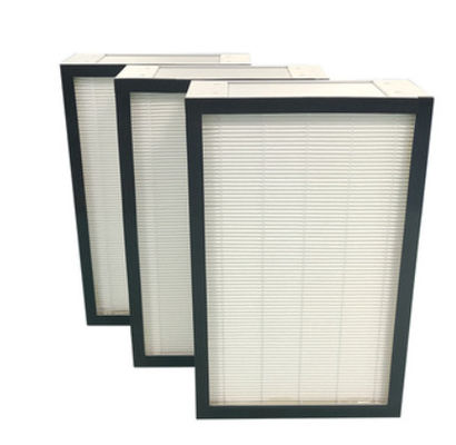 Ultra ince cam lif hava filtresi, temiz oda HEPA filtresi H13 H14 U15 99.99% verimlilik