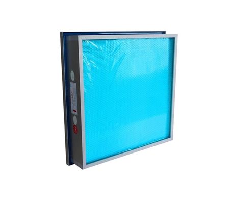 Sıvı Tank Endüstriyel HEPA Filtresi AHU Sentetik Cam Elyafı Filtresi Mini Pleated Yüksek Verimlilik