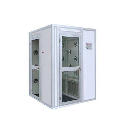 220V Temiz Oda Hava Duş Birimi Sınıf 10000 Modüler Taşınabilir 90 Derece