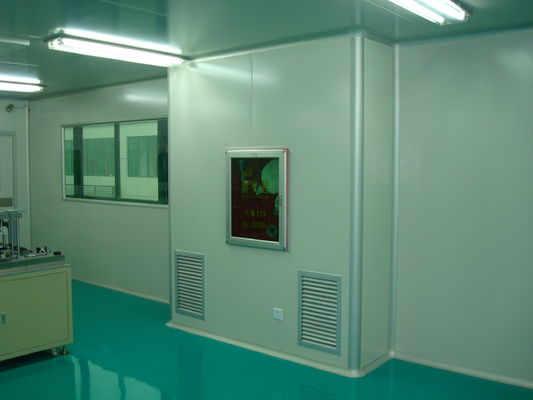 Özel laboratuvar GMP Temiz Oda Sınıfı 100 ISO 5 6 7 8 Standart Modüler Taşınabilir Tozsuz Booth HVAC Sistemi