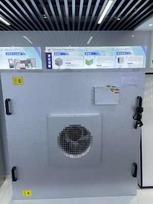 Temiz odalar için 1170*570*69 mm HEPA Boyutlu FFU Fan Filtre Birimi, 3 vites hız kontrolü ve SUS304/201 paslanmaz çelik