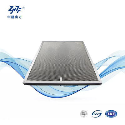 0.3um Foto katalitik HEPA Panel Filtre UV Lampası İçin Galvanize Alüminyum Alaşımı