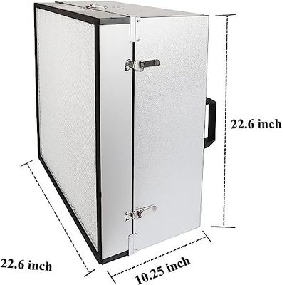 1175*575*320 mm Paslanmaz Çelik Çerçeve Fan Filtre Birimi FFU Tıbbi Tesisler için