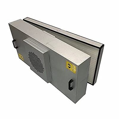500-2000 M3/H Temiz Oda Laminer Akış Ventilatör Filtre Birimi SUS304 Paslanmaz Çelik Plakası Vücudu Özel Kullanılabilir