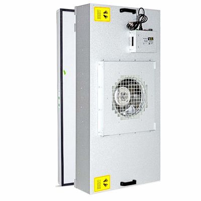 H13/H14 HEPA Filtresi ile Alüminyum Alaşım Fan Filtre Birimi FFU İdeal Hava Akış Aralığı 500-2000 M3/h
