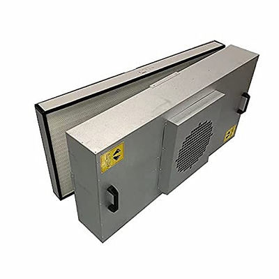 Alüminyum Alaşımı FFU HEPA H14 Filtre Birimi Özelleştirilebilir Paslanmaz Çelik Vücut 500-2000 M3/h Hava akışı