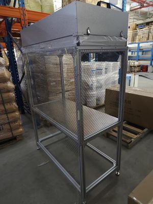 Temiz Bench Laminer hava akışı Sınıf 100 Temizlik 1000-1200m3/H Hava hacmi