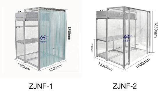 Farmasötik üretim aşıları için temiz oda kabin HEPA filtreleri ile temiz ve güvenli laminar akış teknolojisi
