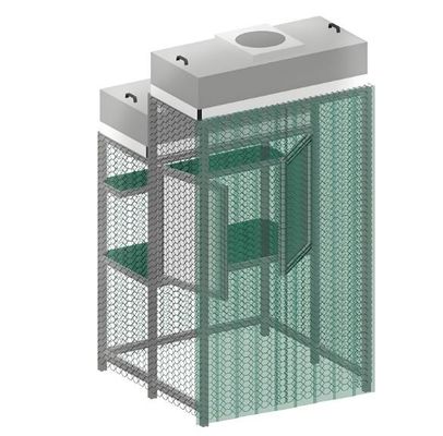 Duyarlı İşlemler Üretim Tesisinde %99.99 filtre verimliliği ile Laminer Akış Temiz Oda Kabinini Seçin