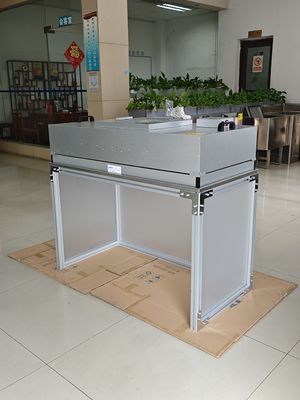 1175*575*320MM boyutunda Yatay Laminer Akışlı Temiz bank Çalışma masası Havanın çalışma yüzeyinde yatay olarak akışı