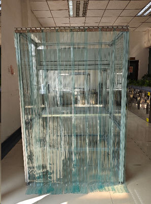 Düşük Gürültü Seviyesi≤65dB Paslanmaz çelik malzemesi ve fan filtre ünitesi 1175*575*320mm ile temiz oda kabin
