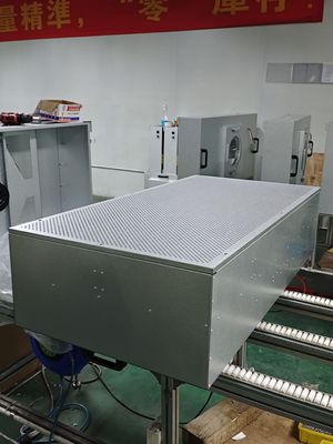 ≥ 99.99% Filtre Etkinliği Cam Elyaf Filtre Malzemesi ve Galvanizli Çelik Çerçeve Malzemesi ile Laminer Akış Kapusu