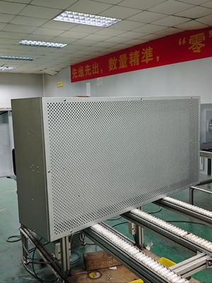 Galvanizli Çelik Çerçeve Cam Elyafı Filtre Laminer Akış Kapusu Müşteri İstekleri için ≥ 99.99% Verimlilik