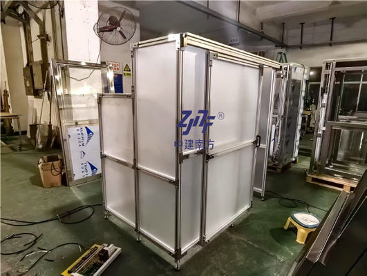 Farmasötik Üretim Temiz Oda Kabin Enerji ve Dokunmasız Hız Algılayıcıları ile Steril Koşullar