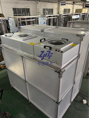 Esnek Modülerlik ve Şeffaf Muhafaza Özelleştirilebilir Alan için Temiz Oda Kabini