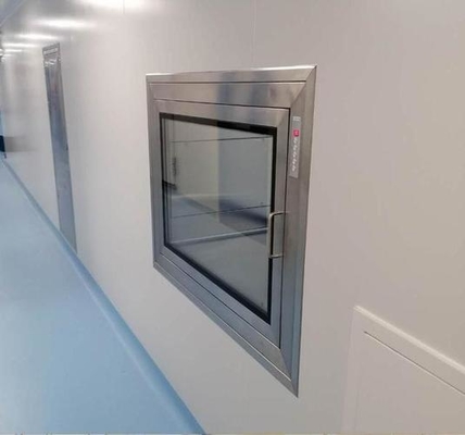 Hastane / Laboratuvar / Temiz Oda / Elektronik Gıda'da Güvenli Eşya Alımı için Temiz Oda Geçiş Kutusu, Bakımı Kolaydır
