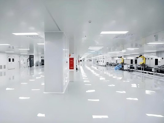 Vücut malzemesi soğuk rulo çelik Elektronik tesisinde temizlik için tozsuz temiz oda