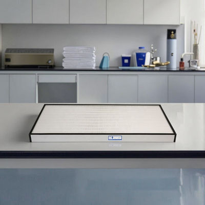 Temiz oda H14 HEPA Filtreleri, ≥0,3 Μm Parçacıkları %99,99 Verimlilikle Yakalar