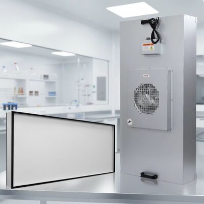 quality H14 HEPA Fan Filtre Ünitesi, %99,99 Verimlilik, SUS304 Paslanmaz Çelik ve Temiz Odalar İçin Üç Hızlı Kontrol factory