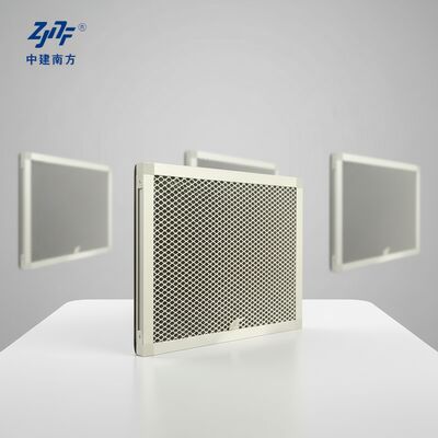 Yüksek verimlilik 99.99% Sızıntı testi 0.3um Filtrasyon hassasiyeti Cam Fiber Medya Temiz odalar için Endüstriyel HEPA Filtresi