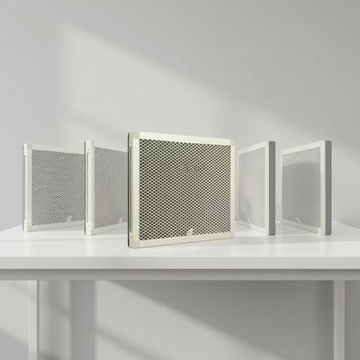 quality Dayanıklı H14 HEPA Panel Filtresi, %99,99 verimlilik ve cam lif ortamı kullanan 0.3um filtrasyon hassasiyeti ile factory