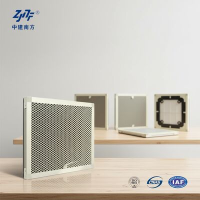 quality Endüstriyel uygulamalar için özel 0.3um filtrasyon hassasiyet paneli 99.99% sızıntı testi ve cam lif ortamı ile HEPA filtresi factory